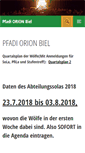 Mobile Screenshot of pfadiorionbiel.ch